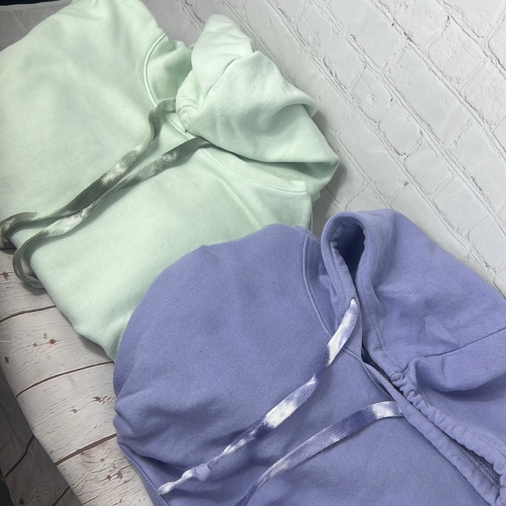 Two hoodies. Lightly used.